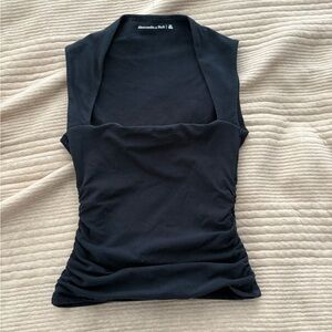 Abercrombie black going out top
